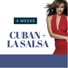 Cuban + LA Salsa  (Level 1) Beginner 4 Week Pass Mondays 7.45pm